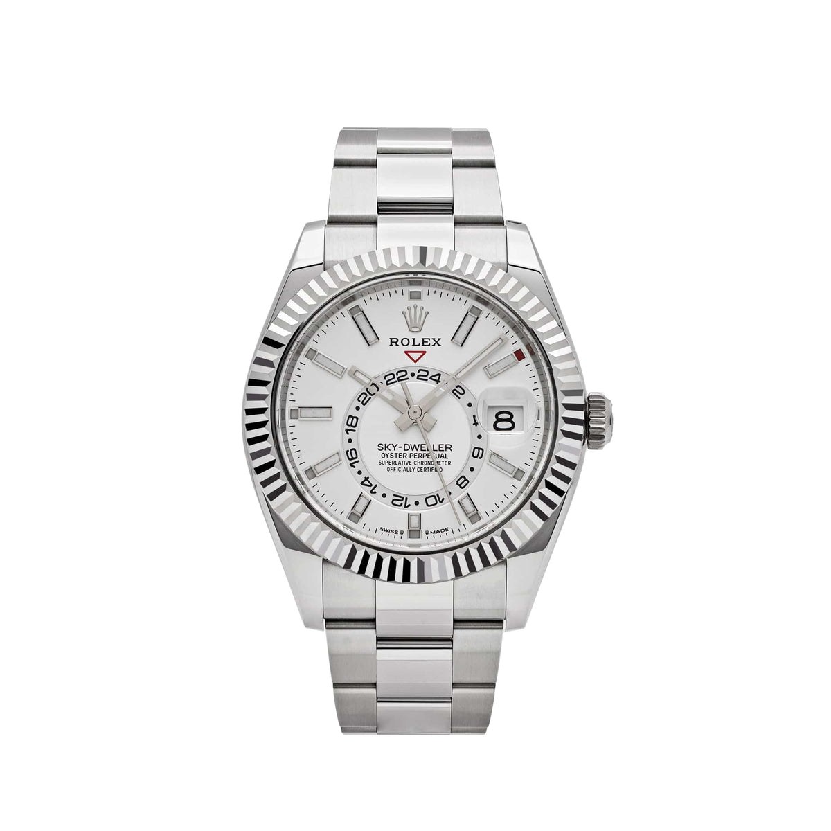Rolex Sky-Dweller (acier et or gris)